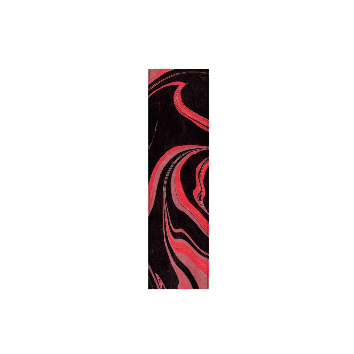 Red & Black Currents 160cm Table Runner