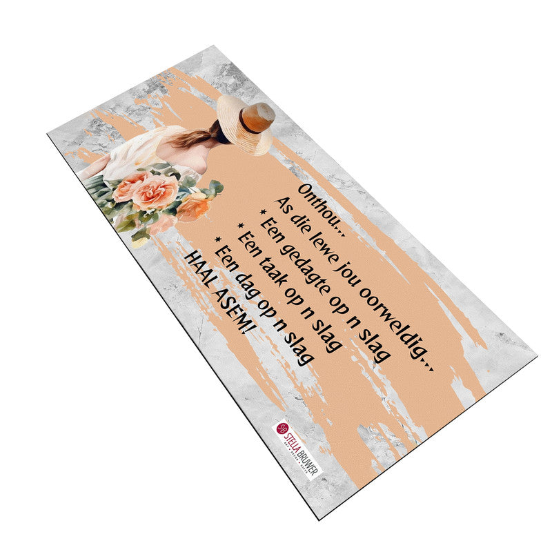 Remember Large Desk Pad by Stella Bruwer