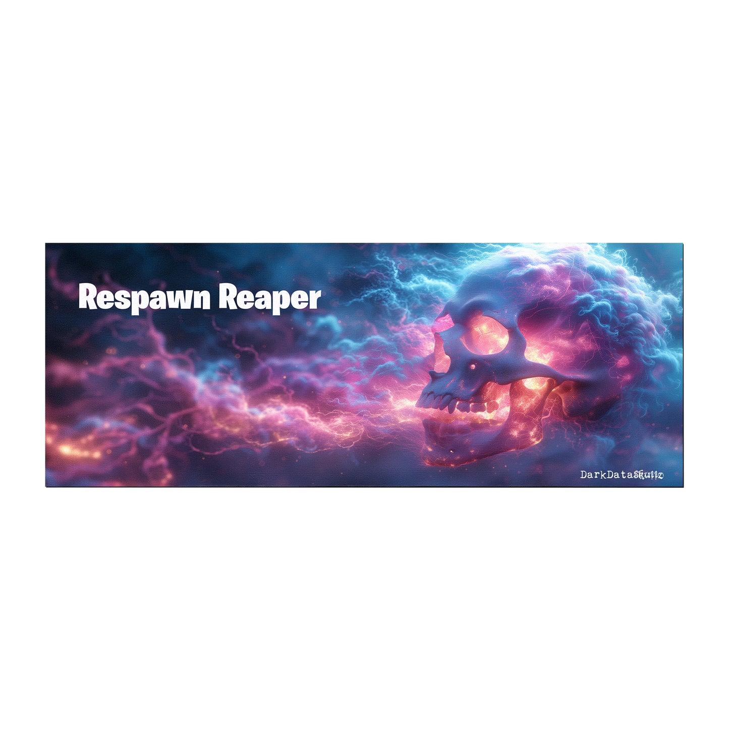 Respawn Reaper by Wikus Schalkwyk Large Desk Pad