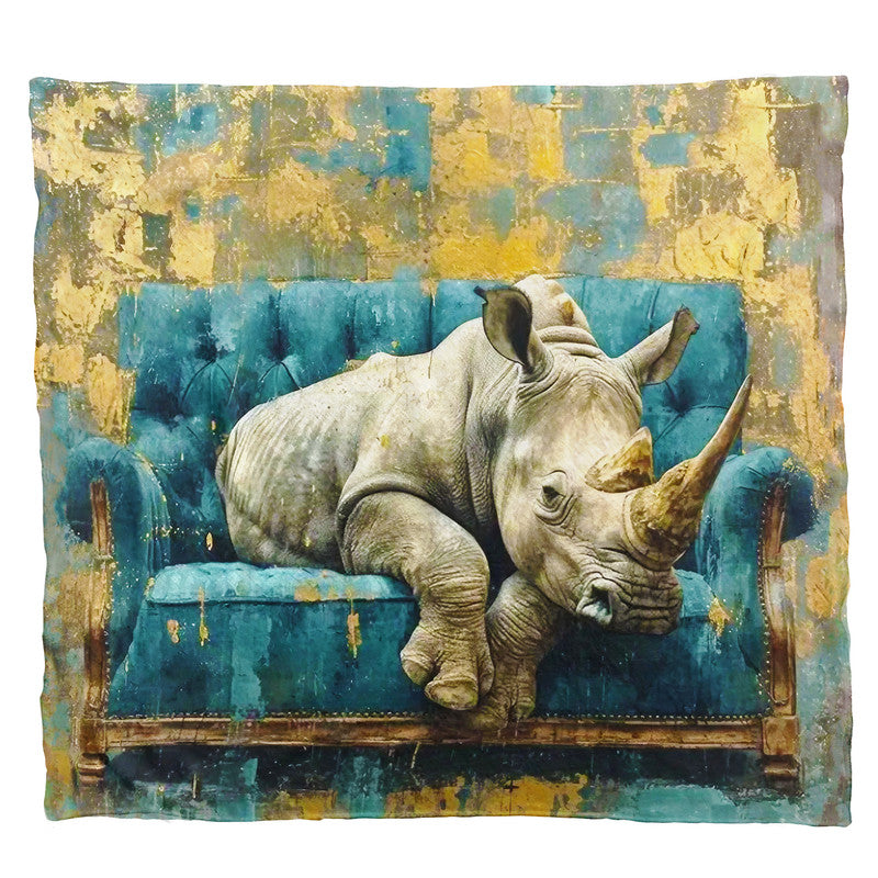 Rhino Chilling Light Weight Fleece Blanket