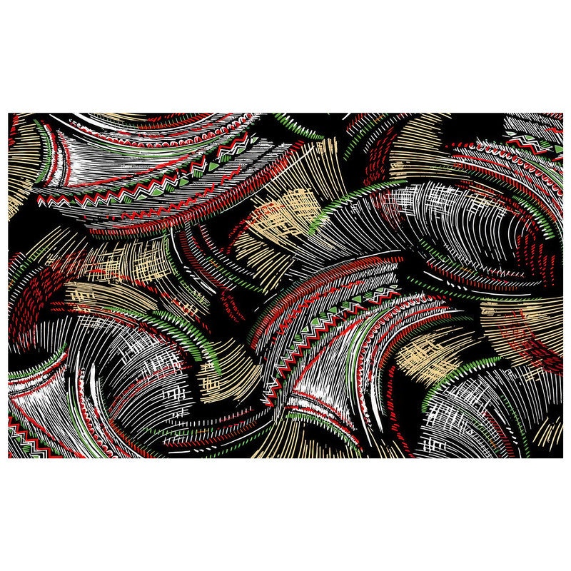 Rhythm Of Africa Rectangle Tablecloth