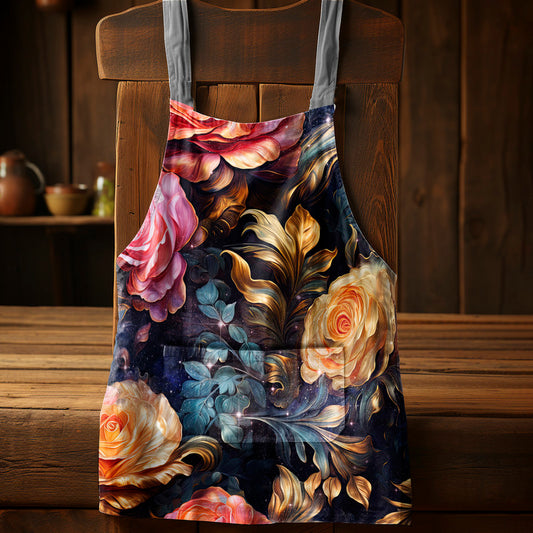 Rich Blooming Apron