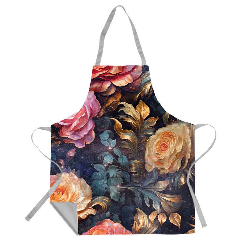 Rich Blooming Apron