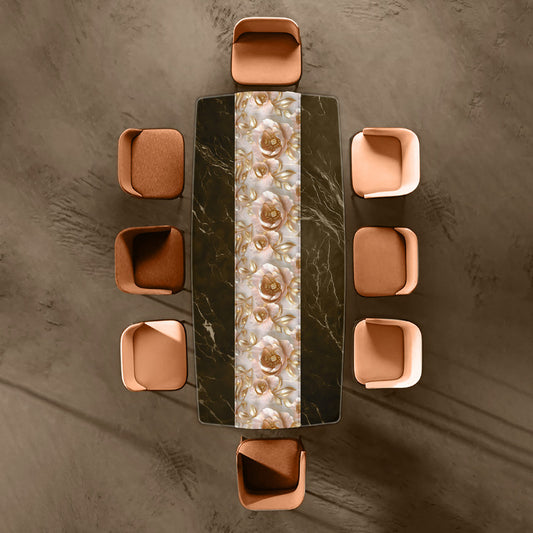 Rich Cream Table Runner