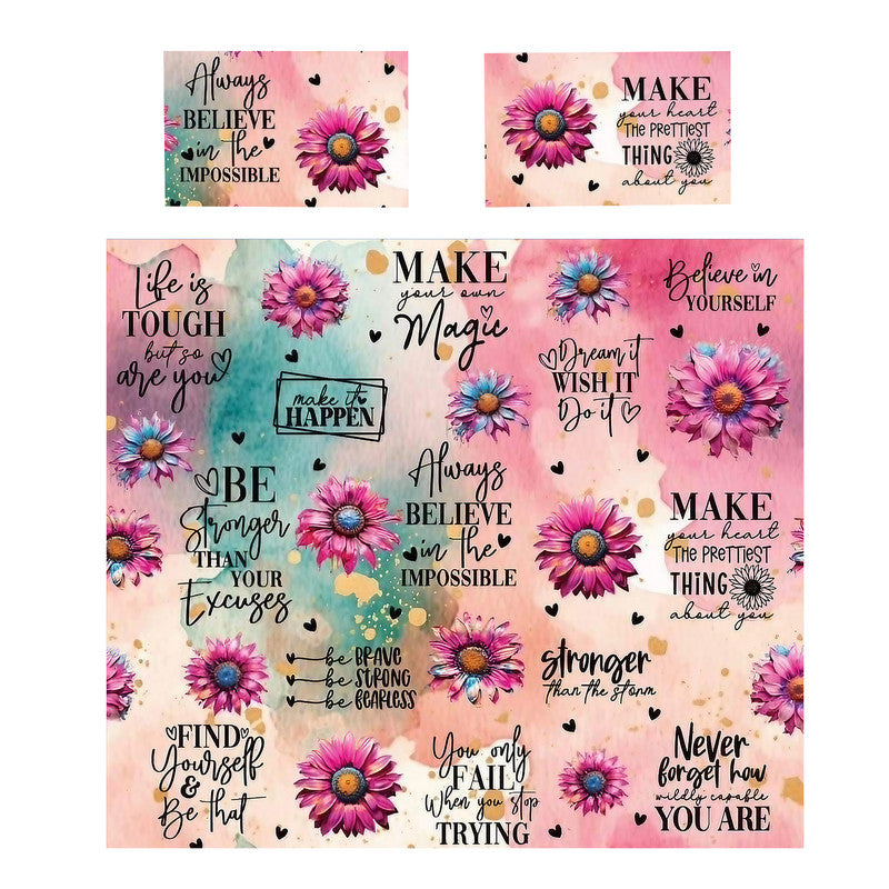 Rise Thrive Duvet Cover Set