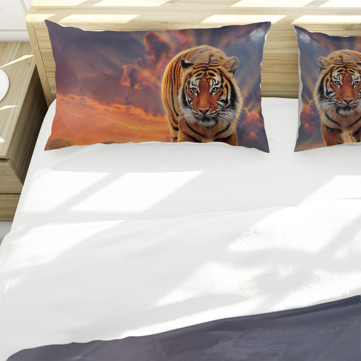Rising Tiger Duvet Cover Set By Vincent Hie