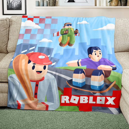 Roblox Sport Light Weight Fleece Blanket