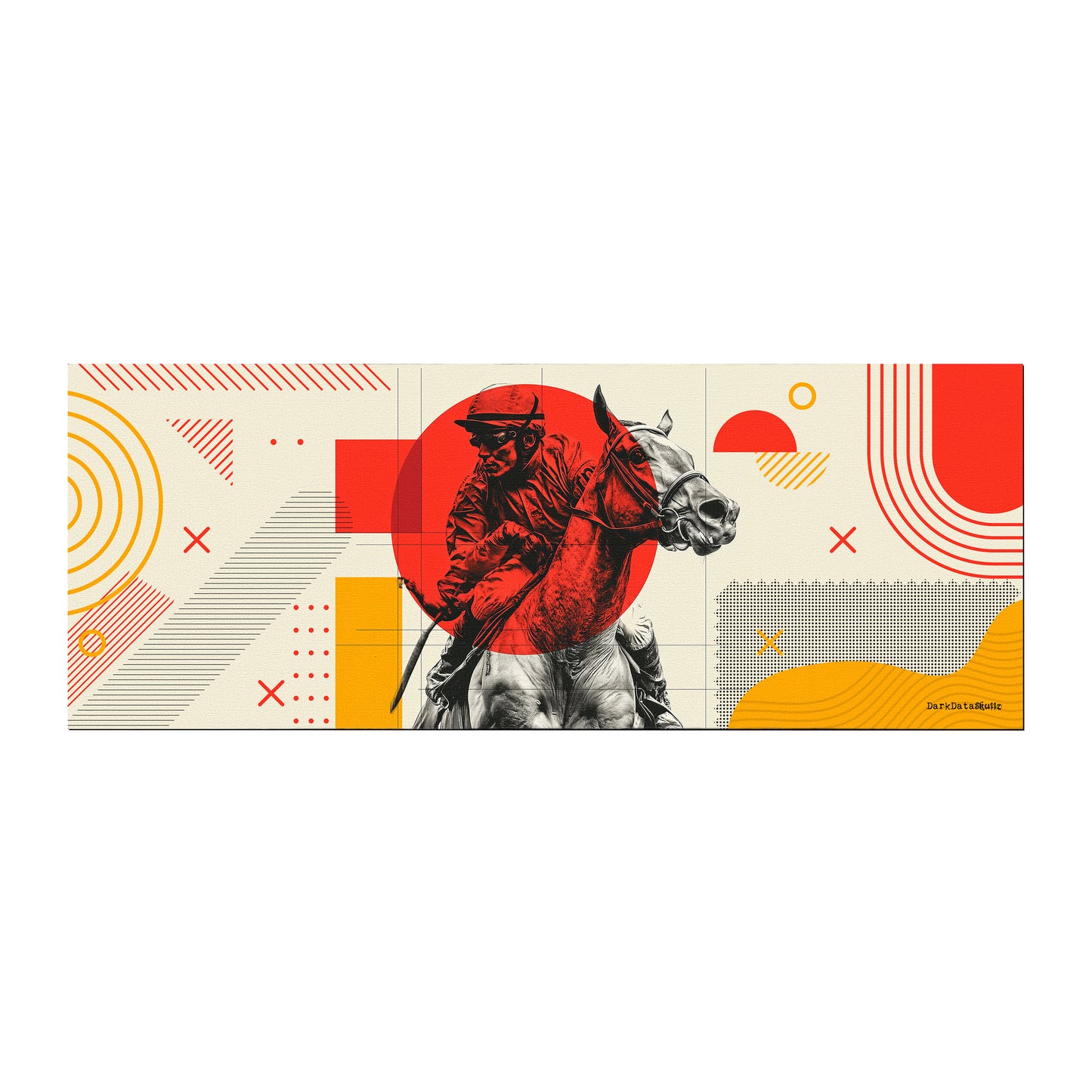 Rodeo Redemption Desk Pad by Wikus Schalkwyk