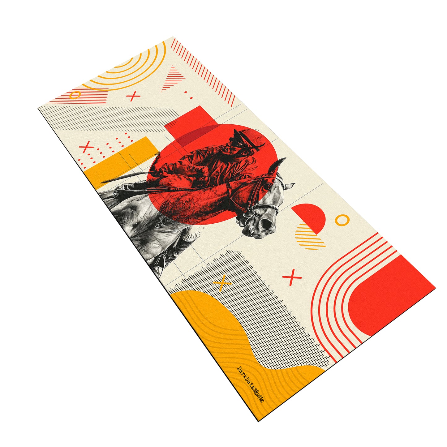 Rodeo Redemption Desk Pad by Wikus Schalkwyk