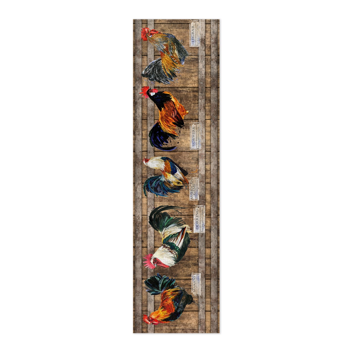 Roosters 160cm Table Runner