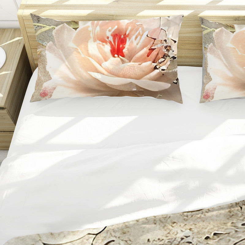 Rose Brush Baroque Duvet Cover Set