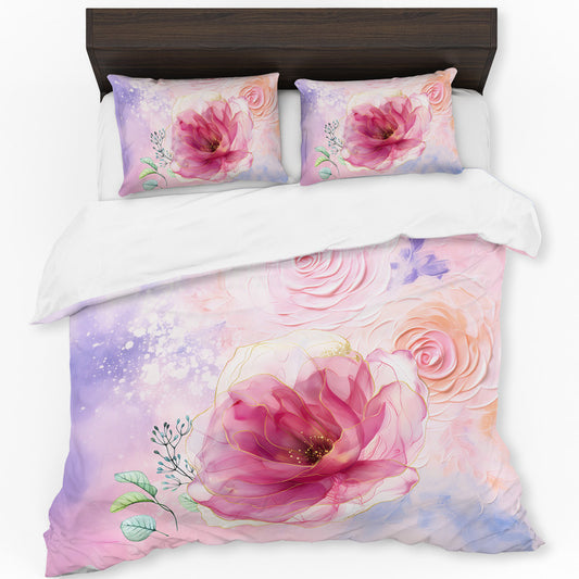 Rose Duvet Cover Set