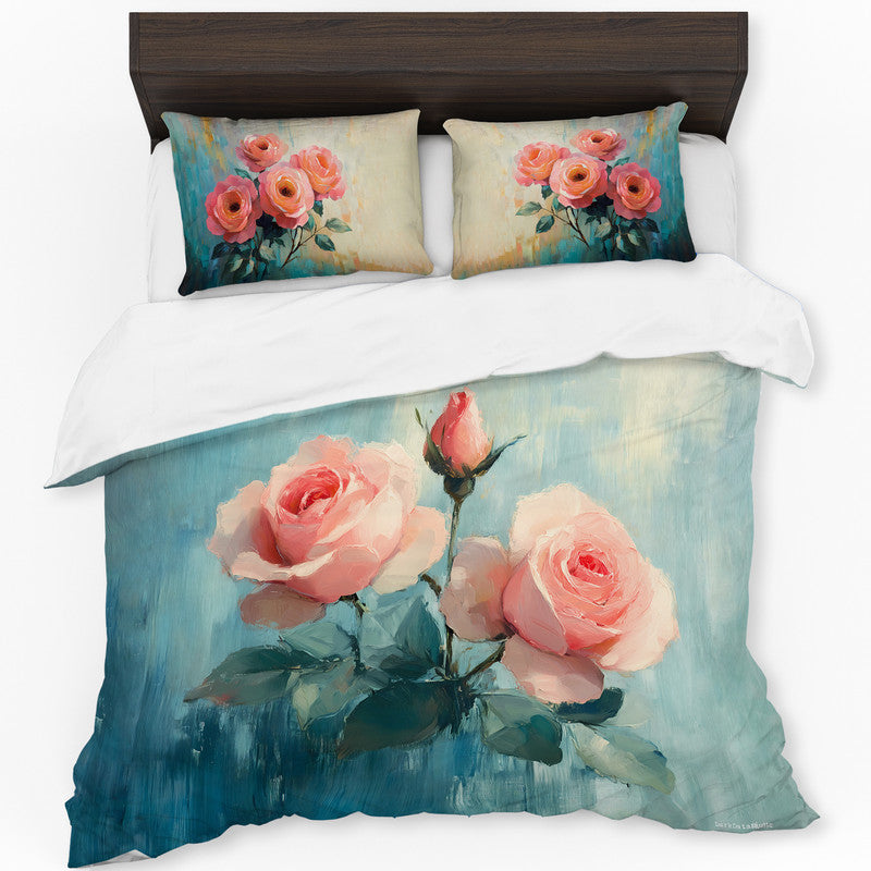 Roses Duvet Cover Set by Wikus Schalkwyk