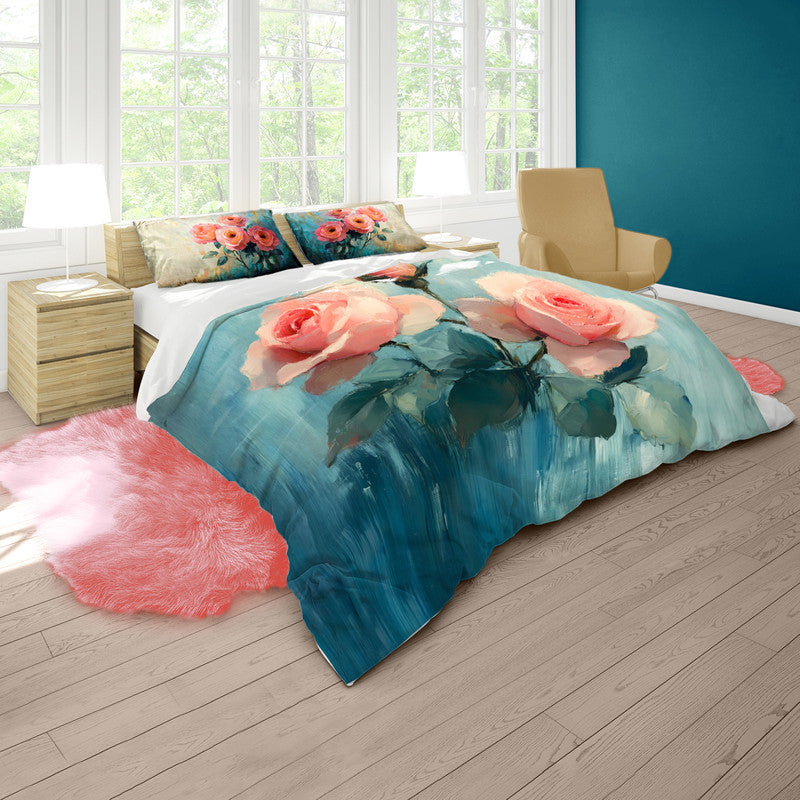 Roses Duvet Cover Set by Wikus Schalkwyk