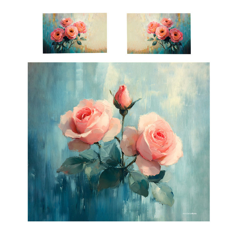 Roses Duvet Cover Set by Wikus Schalkwyk