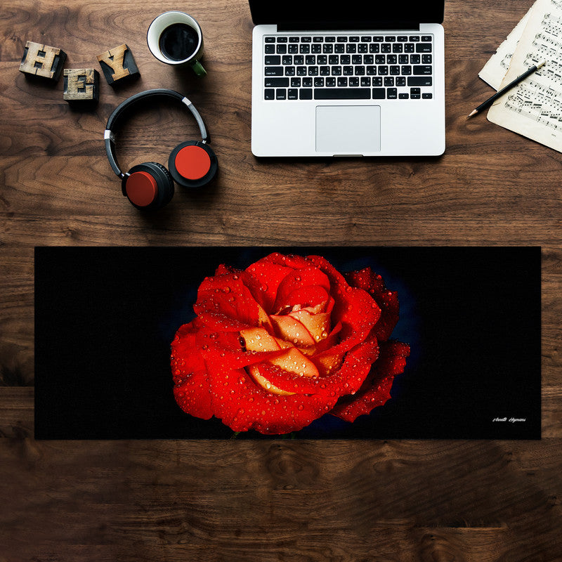 Roses are Red Large Desk Pad By Annette Heymans