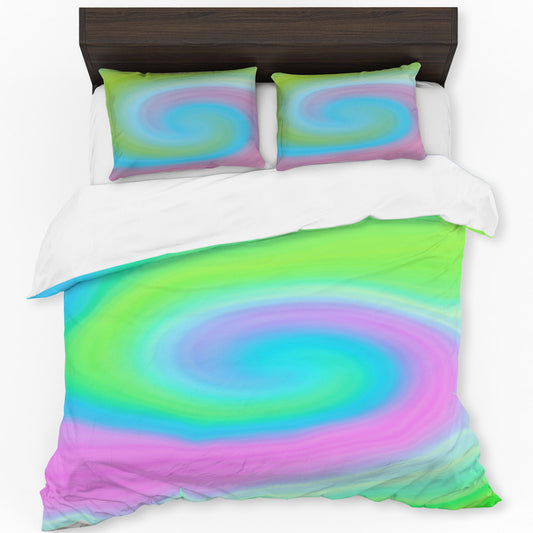 Roundabout Rainbow Duvet Cover Set