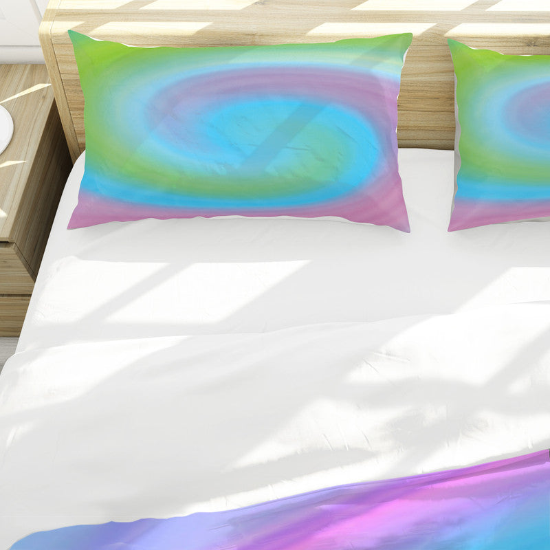 Roundabout Rainbow Duvet Cover Set