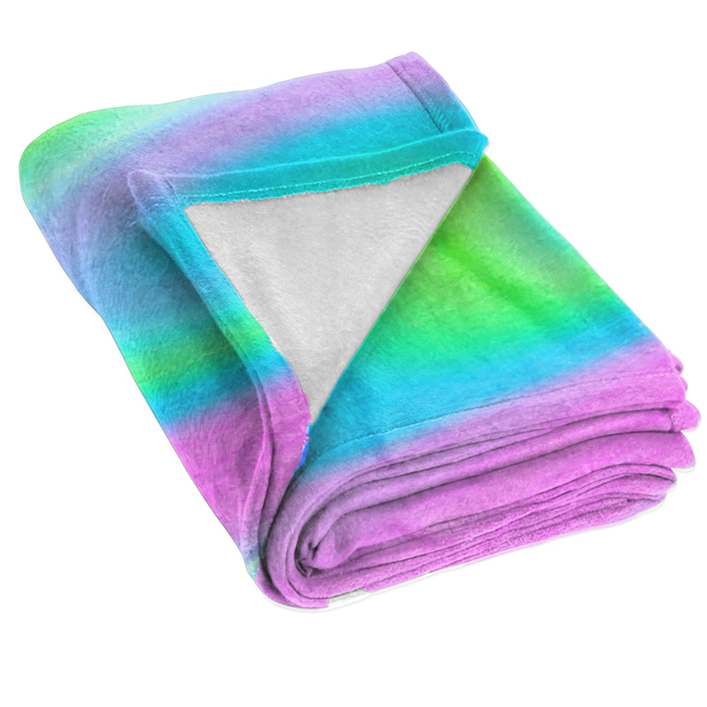 Roundabout Rainbow Light Bed Throw