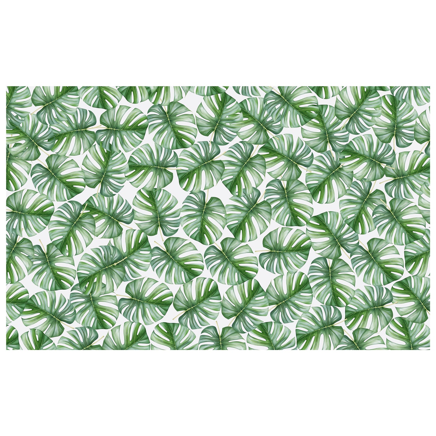 Tropical Palm Leaves Rectangle Tablecloth By Mark Van Vuuren