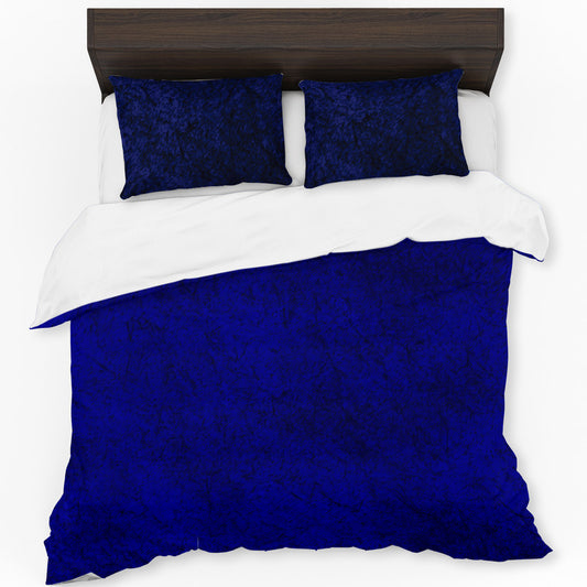 Royal Blue Duvet Cover Set