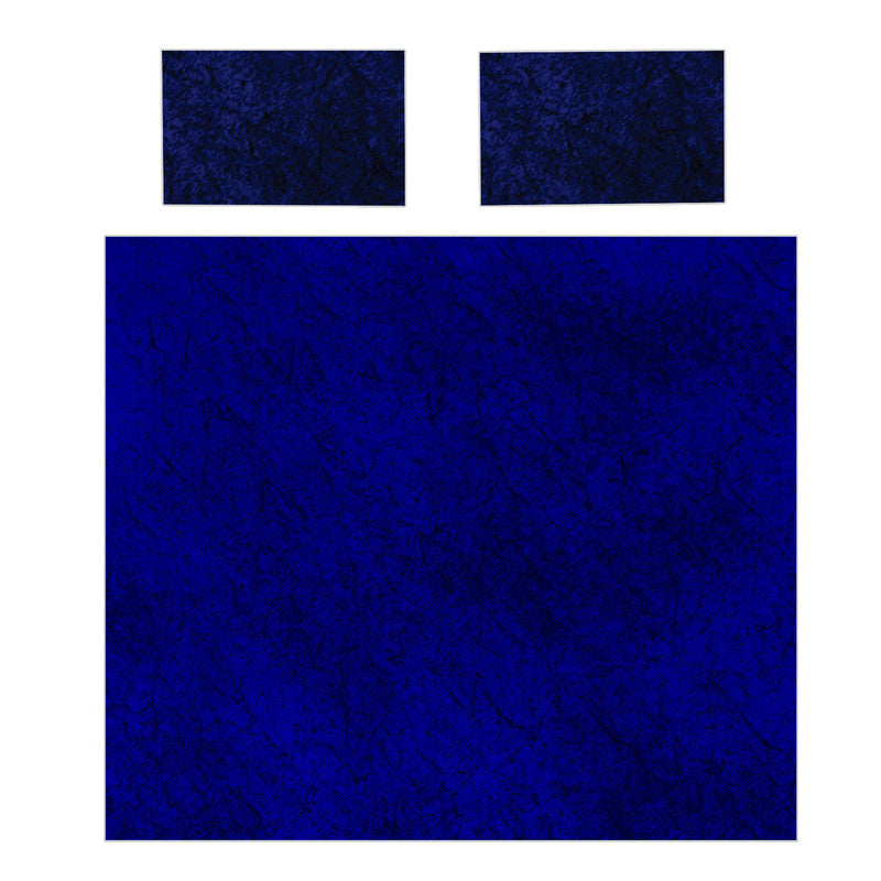 Royal Blue Duvet Cover Set