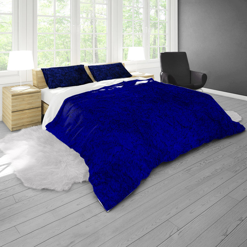 Royal Blue Duvet Cover Set