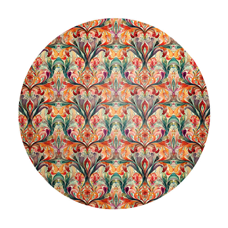 Royal Colours Round Tablecloth