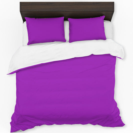 Royal Purple Duvet Cover Set