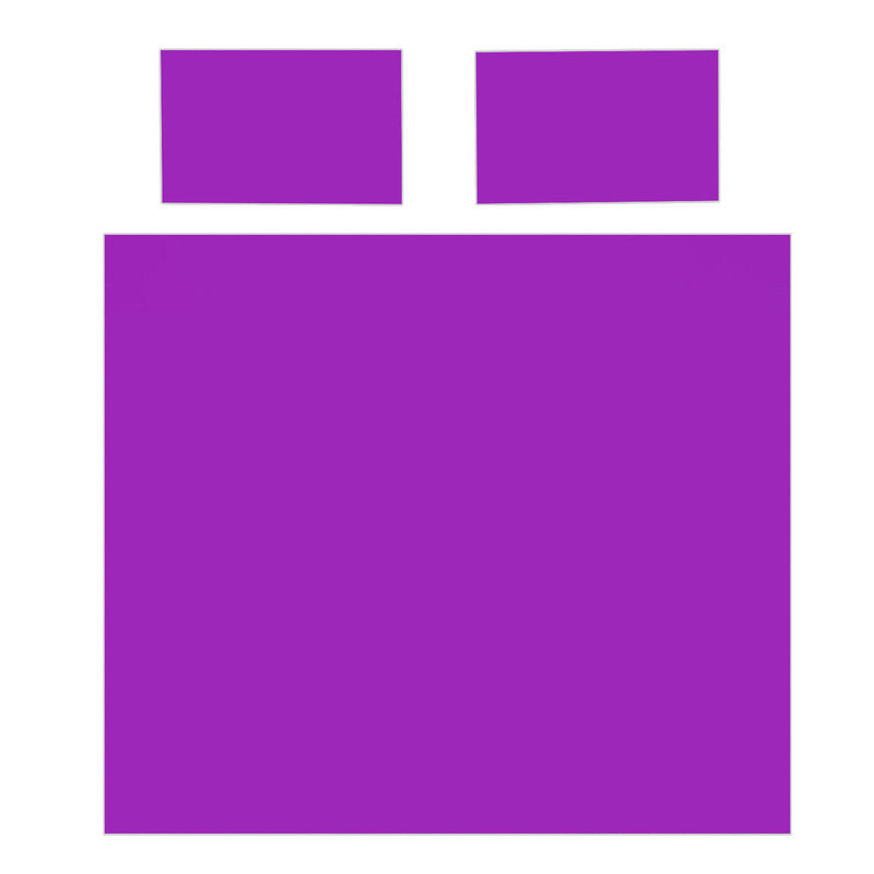 Royal Purple Duvet Cover Set