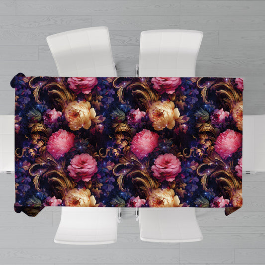 Royal and Rich Rectangle Tablecloth
