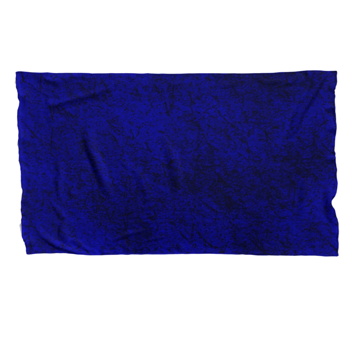 Royal Blue Light Bed Throw