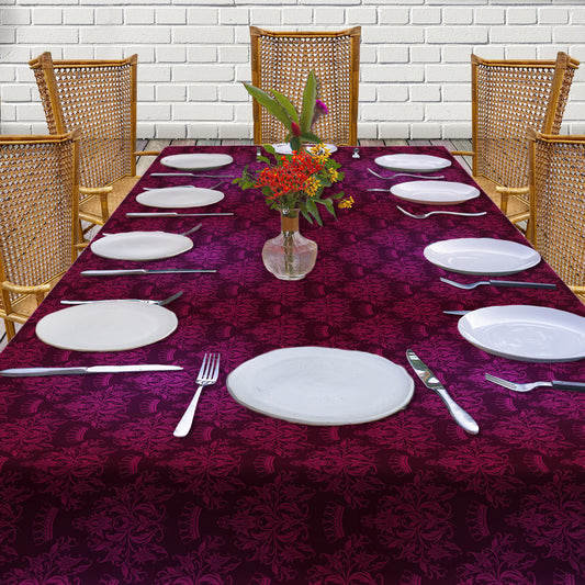 Royal Burgundy 3m Rectangle Tablecloth