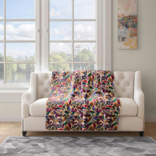 Royal Colour Dance Light Weight Fleece Blanket