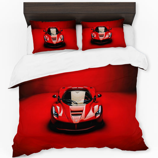 Ruby Red Car Cover Set