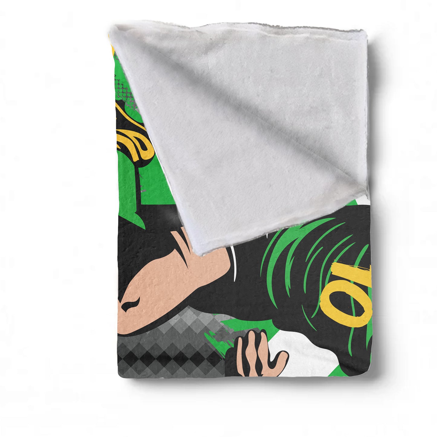 Rugby Thunder Light Weight Fleece Blanket
