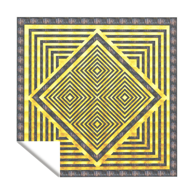 Rustic Haze Square Tablecloth