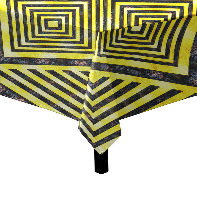 Rustic Haze Square Tablecloth