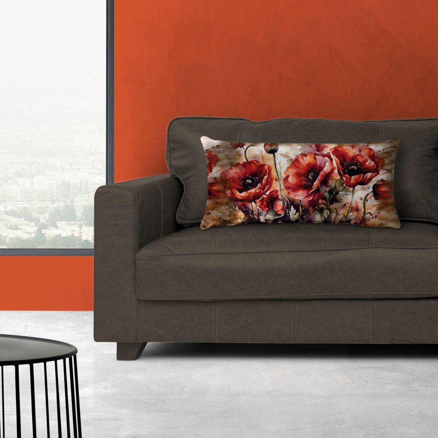 Rustic Poppies King Luxury Scatter