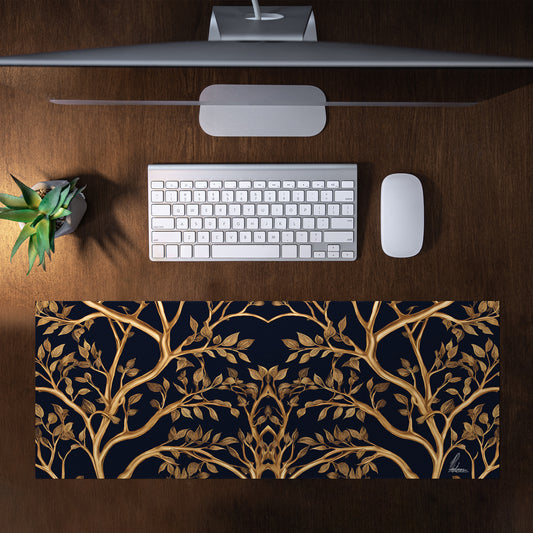 Sacred Branches Large Desk Pad by Nathan Pieterse