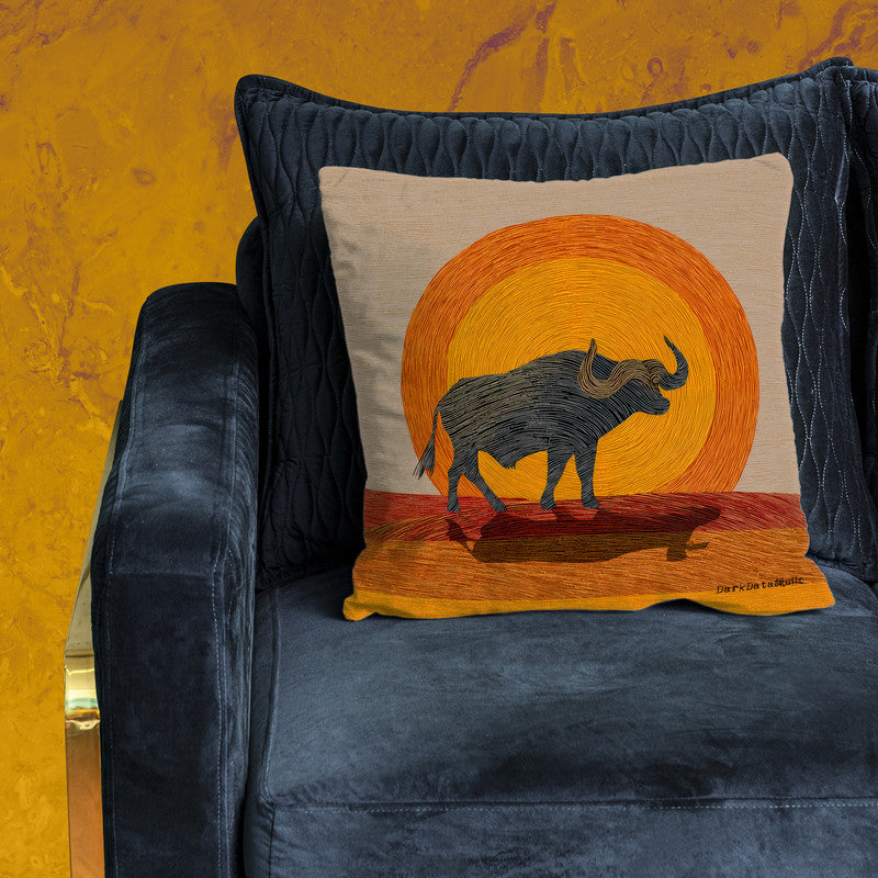 Safari Buffalo Luxury Scatter by Wikus Schalkwyk