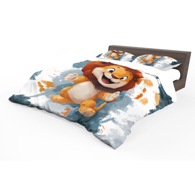 Safari Lion Duvet Cover Set by Wikus Schalkwyk