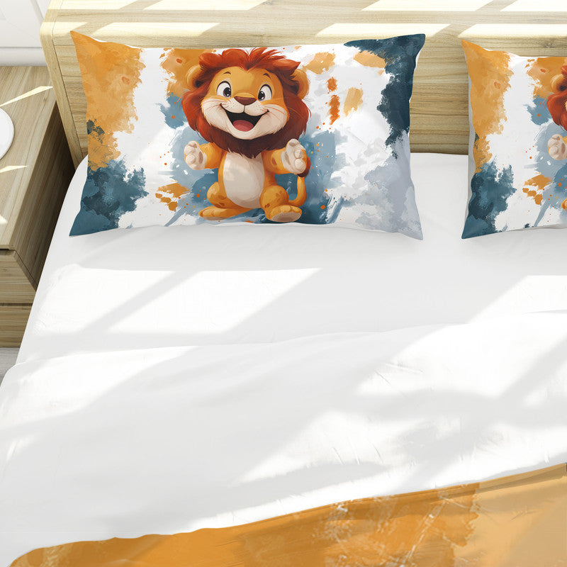 Safari Lion Duvet Cover Set by Wikus Schalkwyk