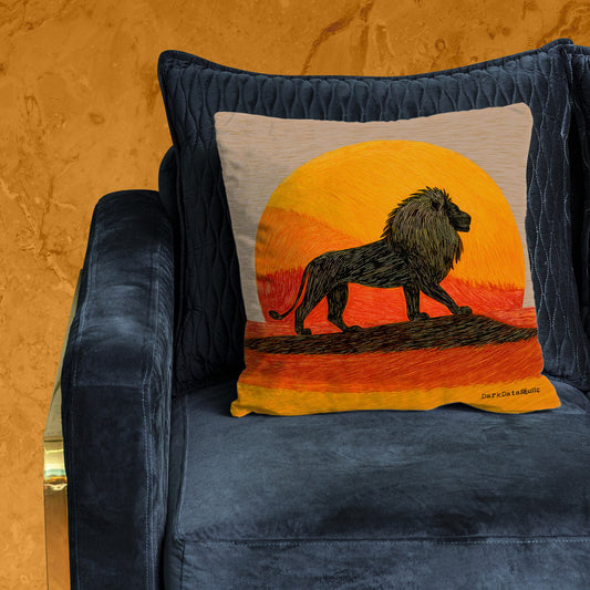 Safari Lion Luxury Scatter by Wikus Schalkwyk