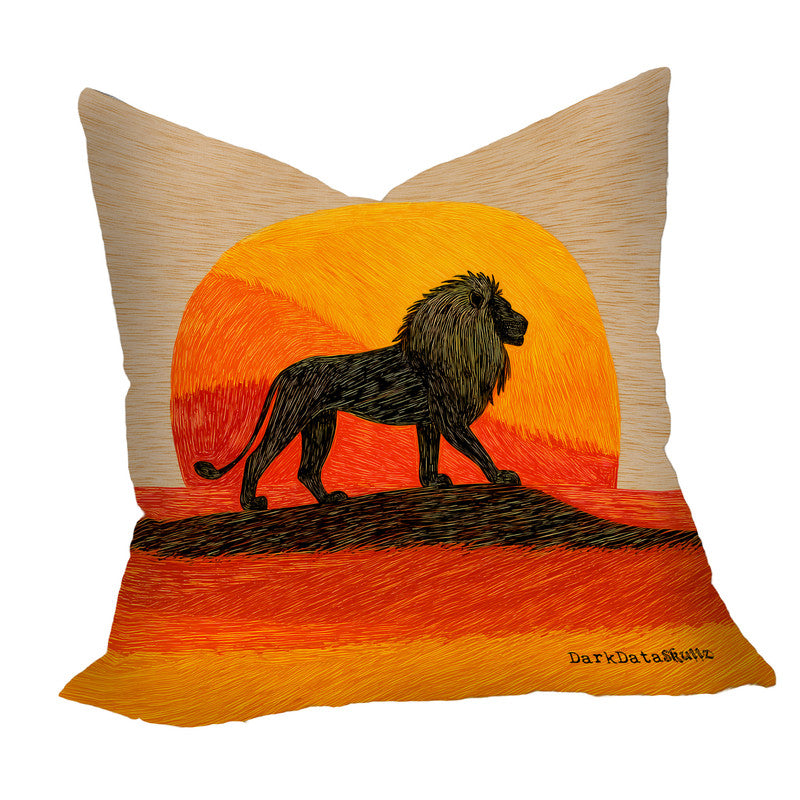 Safari Lion Luxury Scatter by Wikus Schalkwyk