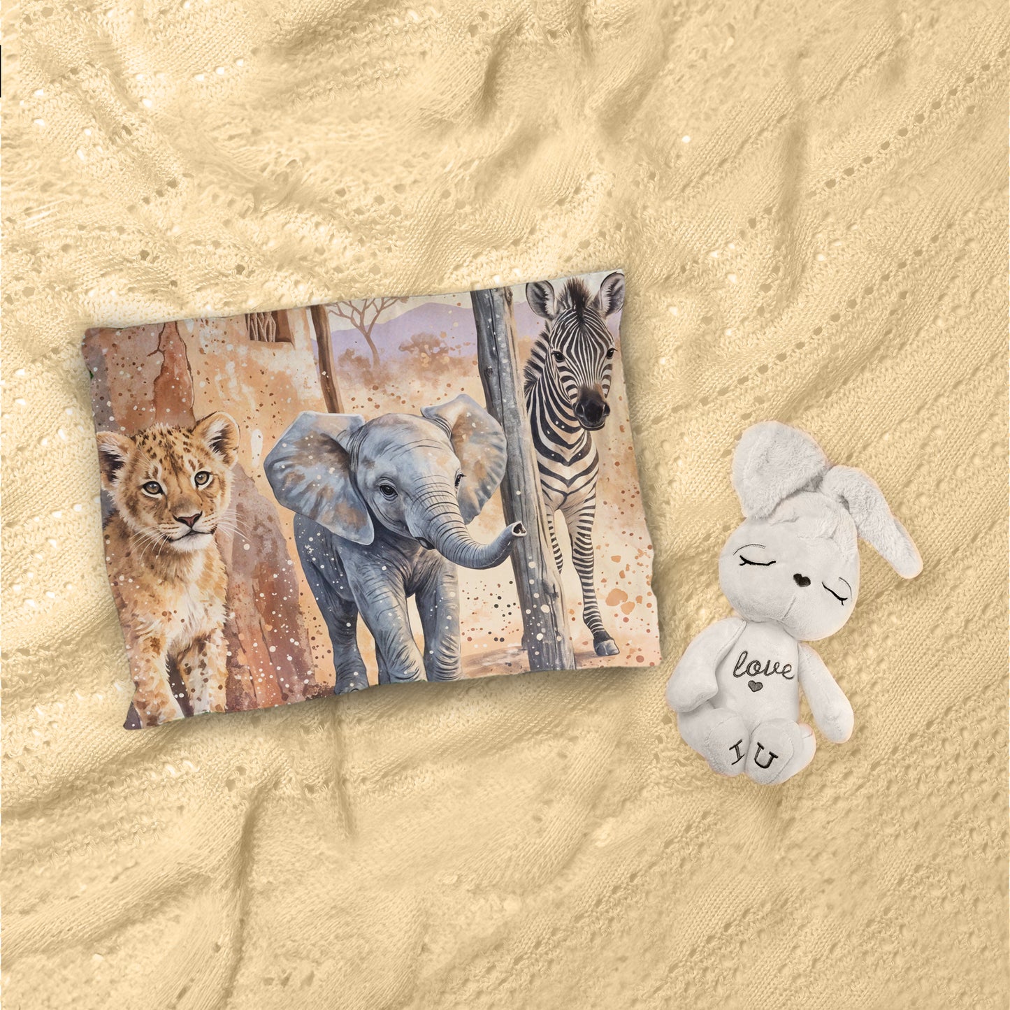 Safari Friends Cot Set