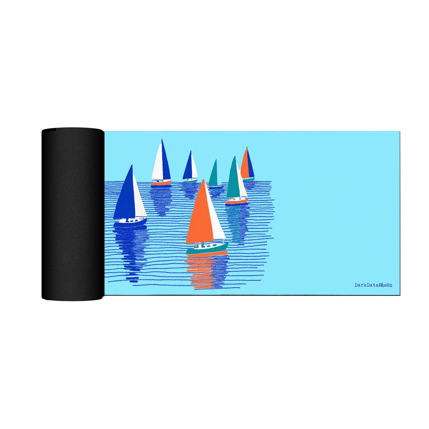 Sail Horizon Desk Pad by Wikus Schalkwyk
