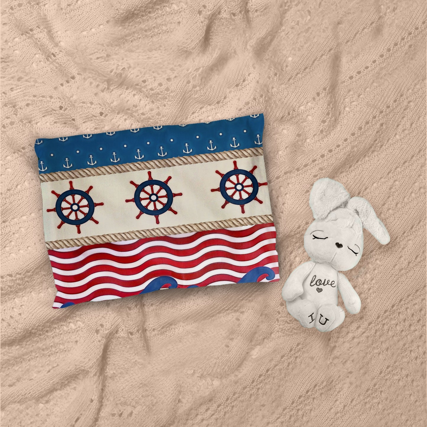 Sailor Elephant Cot Set