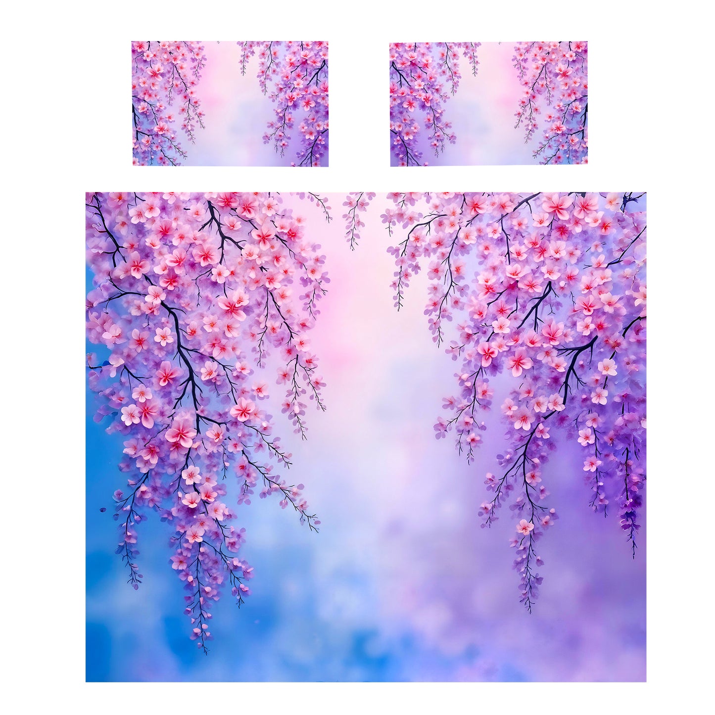 Sakura Cherry Blossom Duvet Cover Set