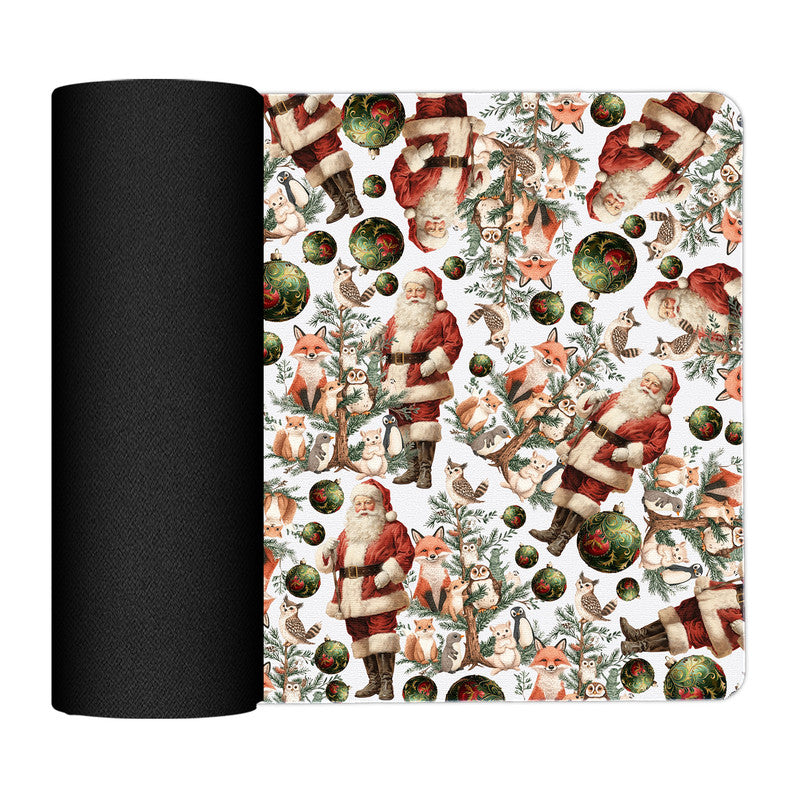 Santa Claus His Furry Friends Placemats By Mark Van Vuuren